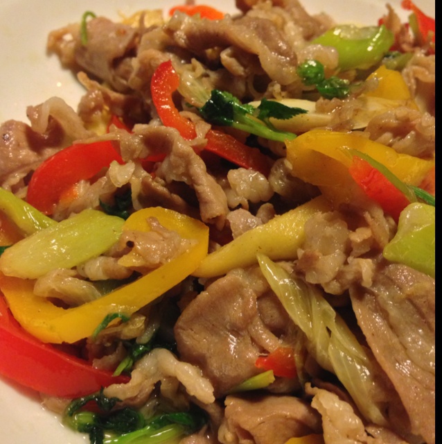 葱爆羊肉