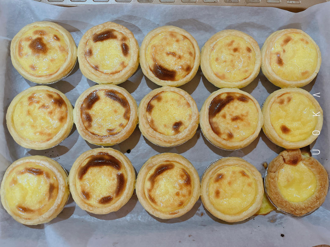 超嫩滑的葡式蛋挞(全蛋版)新手友好『秒杀KFC』