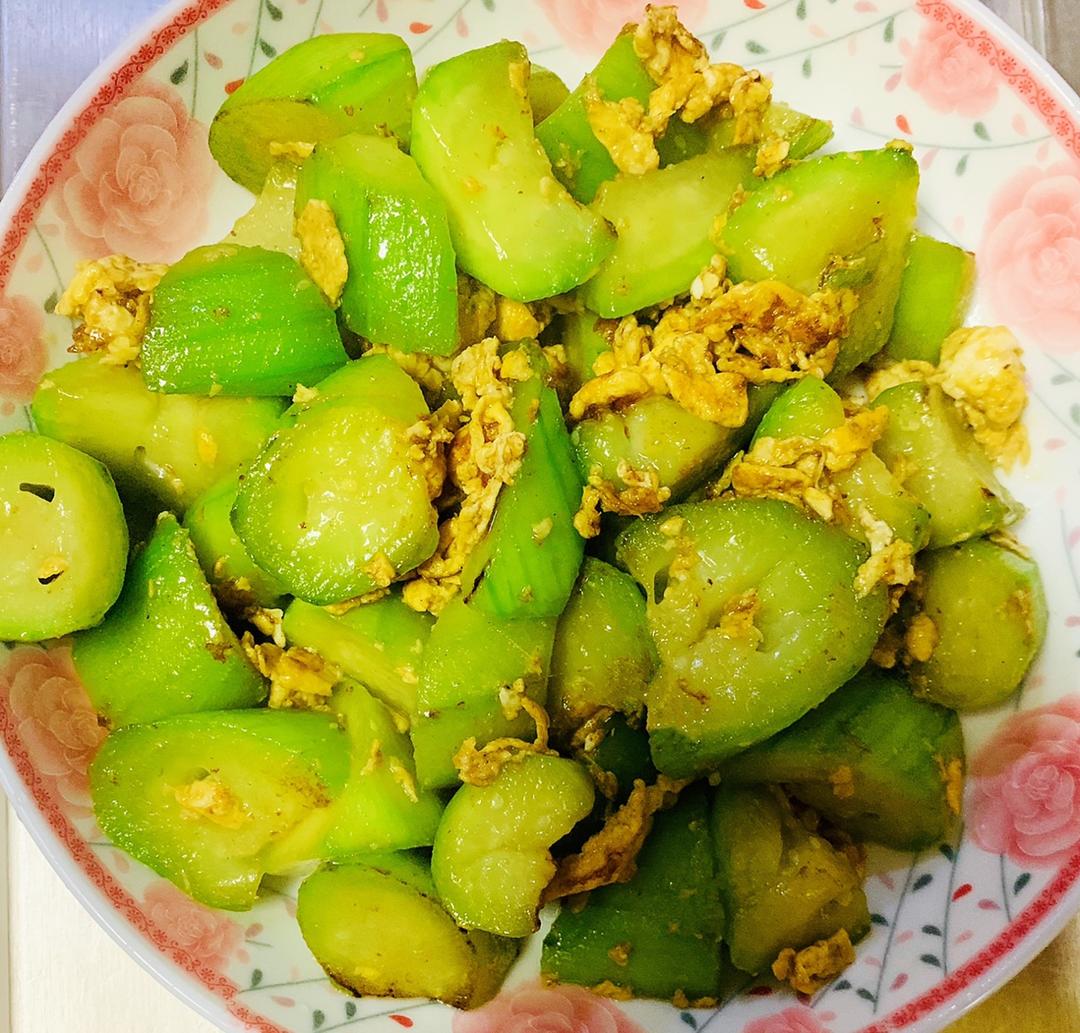 减脂丝瓜炒鸡蛋