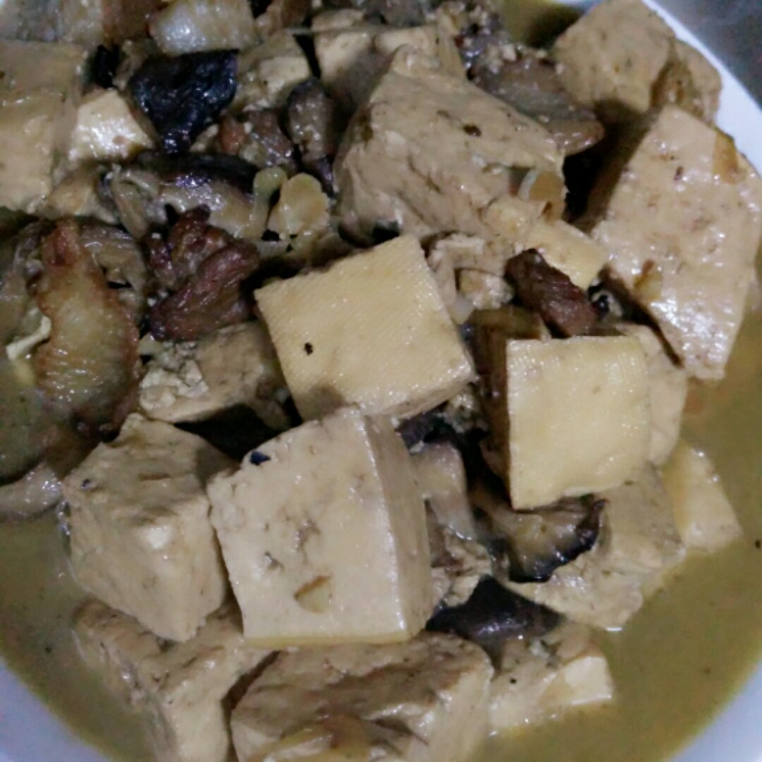 香菇豆腐烧肉