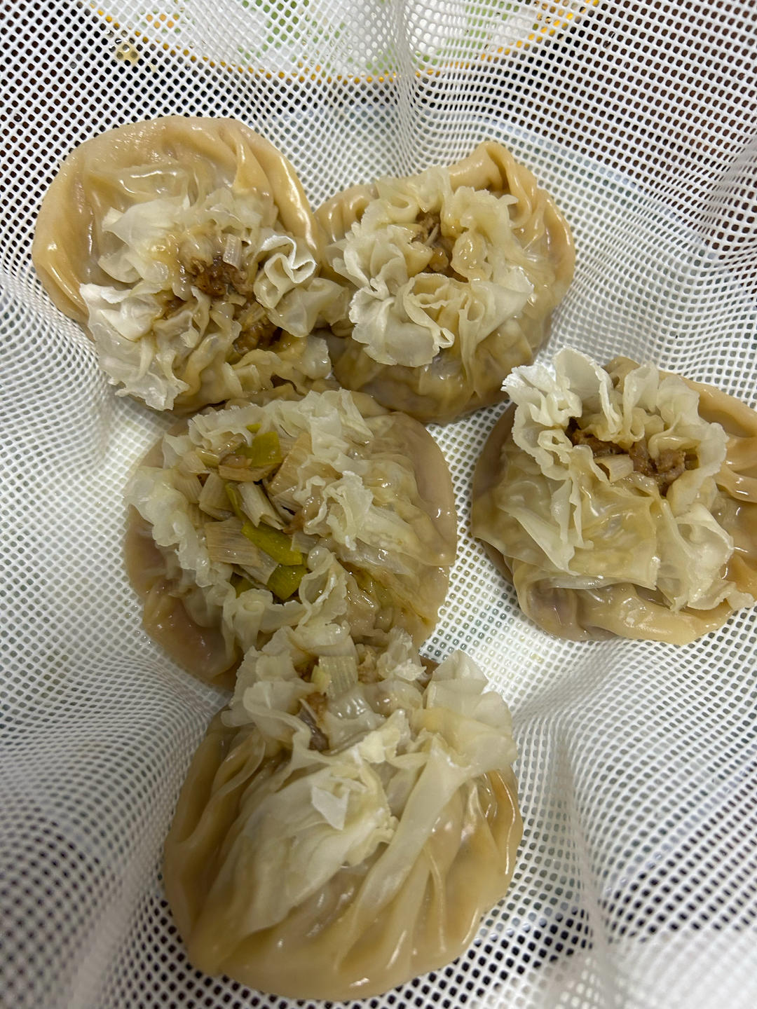 猪肉大葱烧卖
