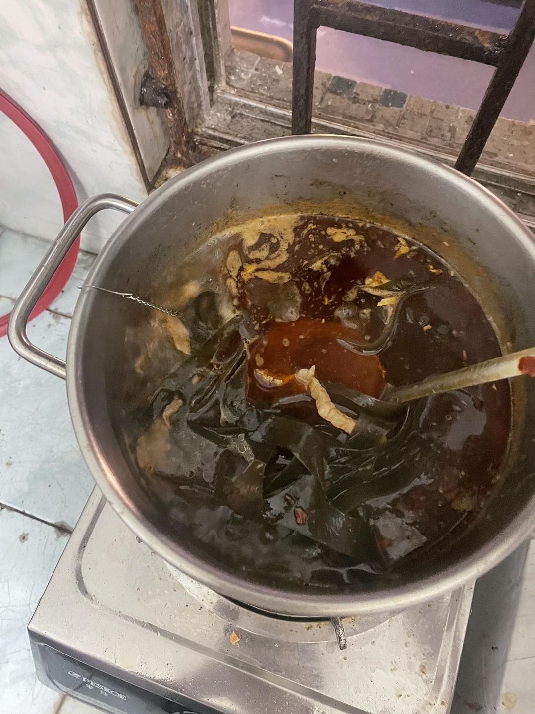 面条系列◾️㊙️你们绝对没有吃过的美味海带肉丝面（步骤超详细）