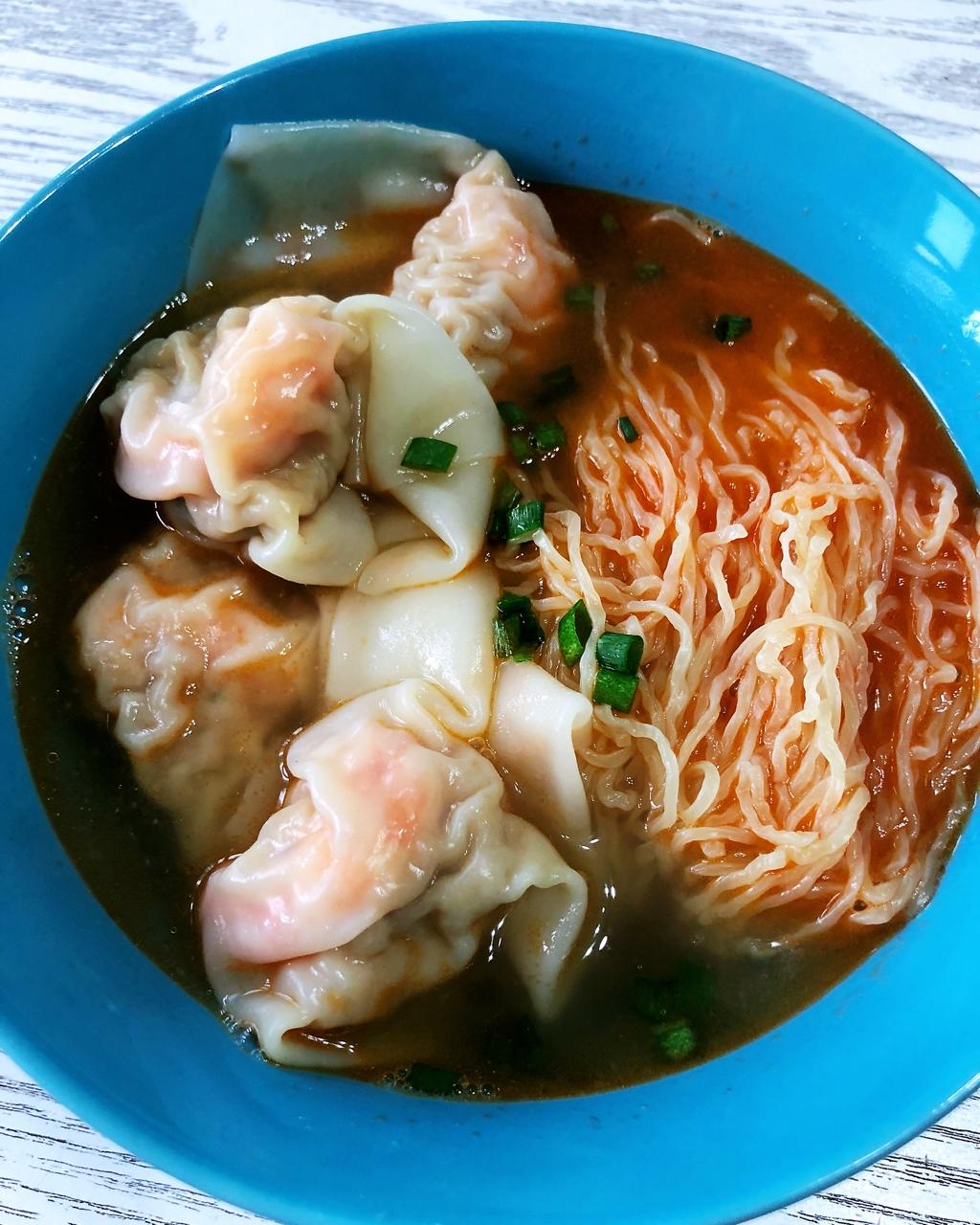 经典港式鲜虾云吞面