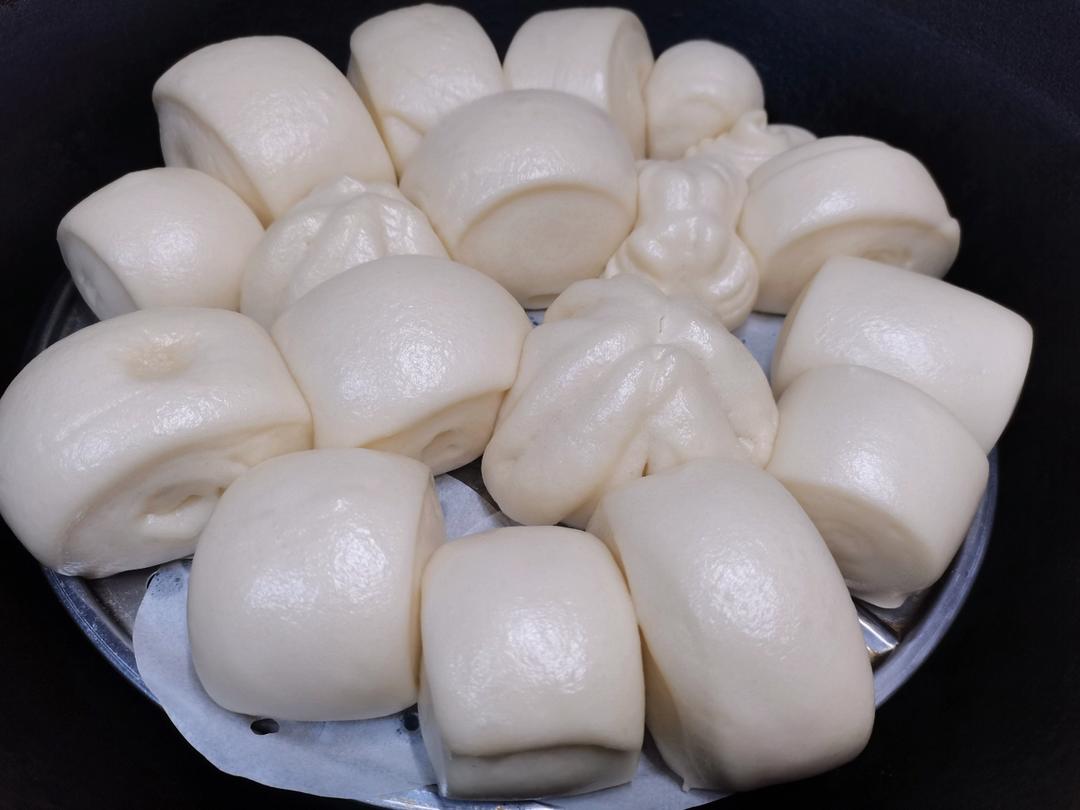 汤种奶香馒头（超柔软）