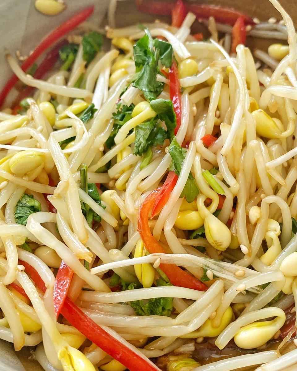 超爽口美味凉拌黄豆芽