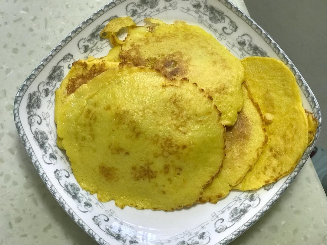 【早餐】鲜玉米奶香蛋饼