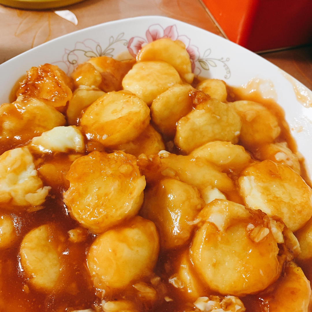 脆皮茄汁日本豆腐
