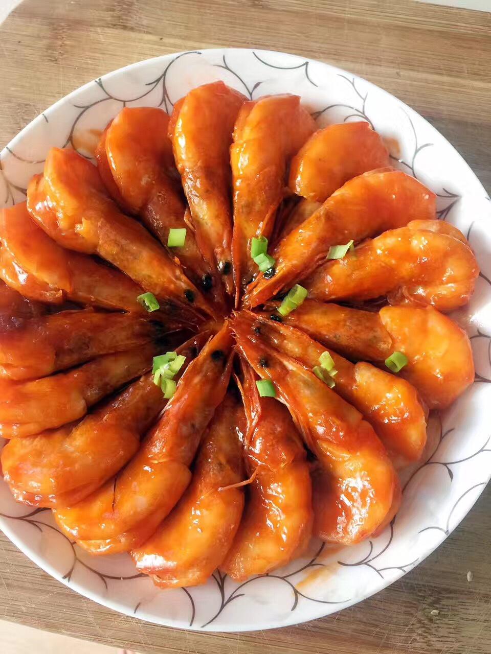 黄晓明茄汁大虾－中餐厅
