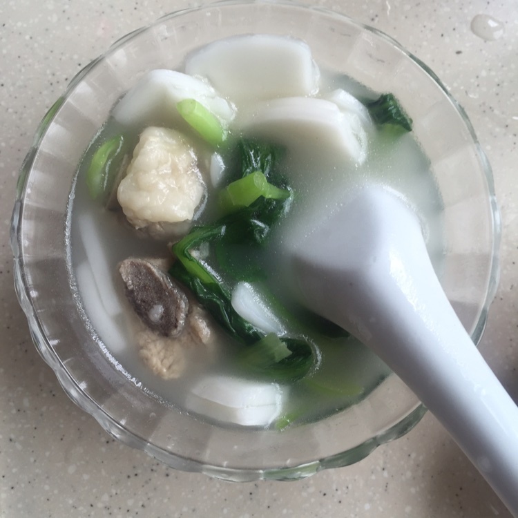 简易宁波年糕汤