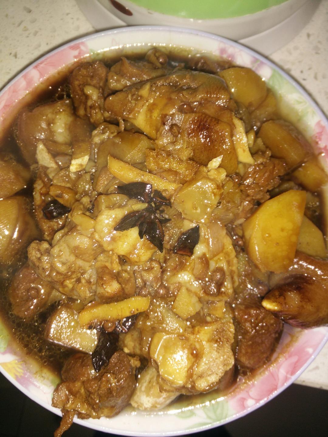 红烧排骨土豆
