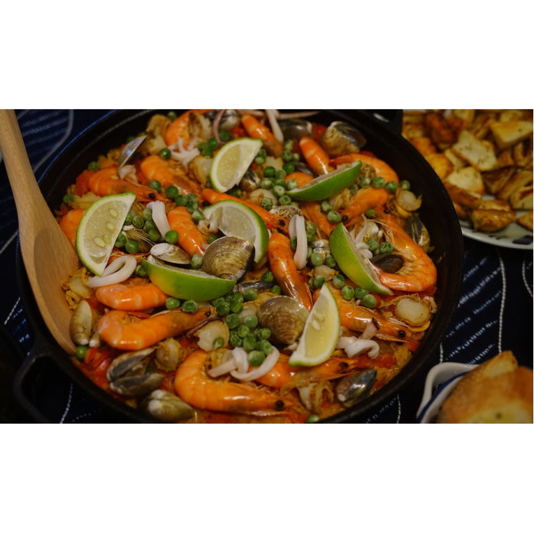 【曼食慢语】Seafood Paella 西班牙海鲜饭