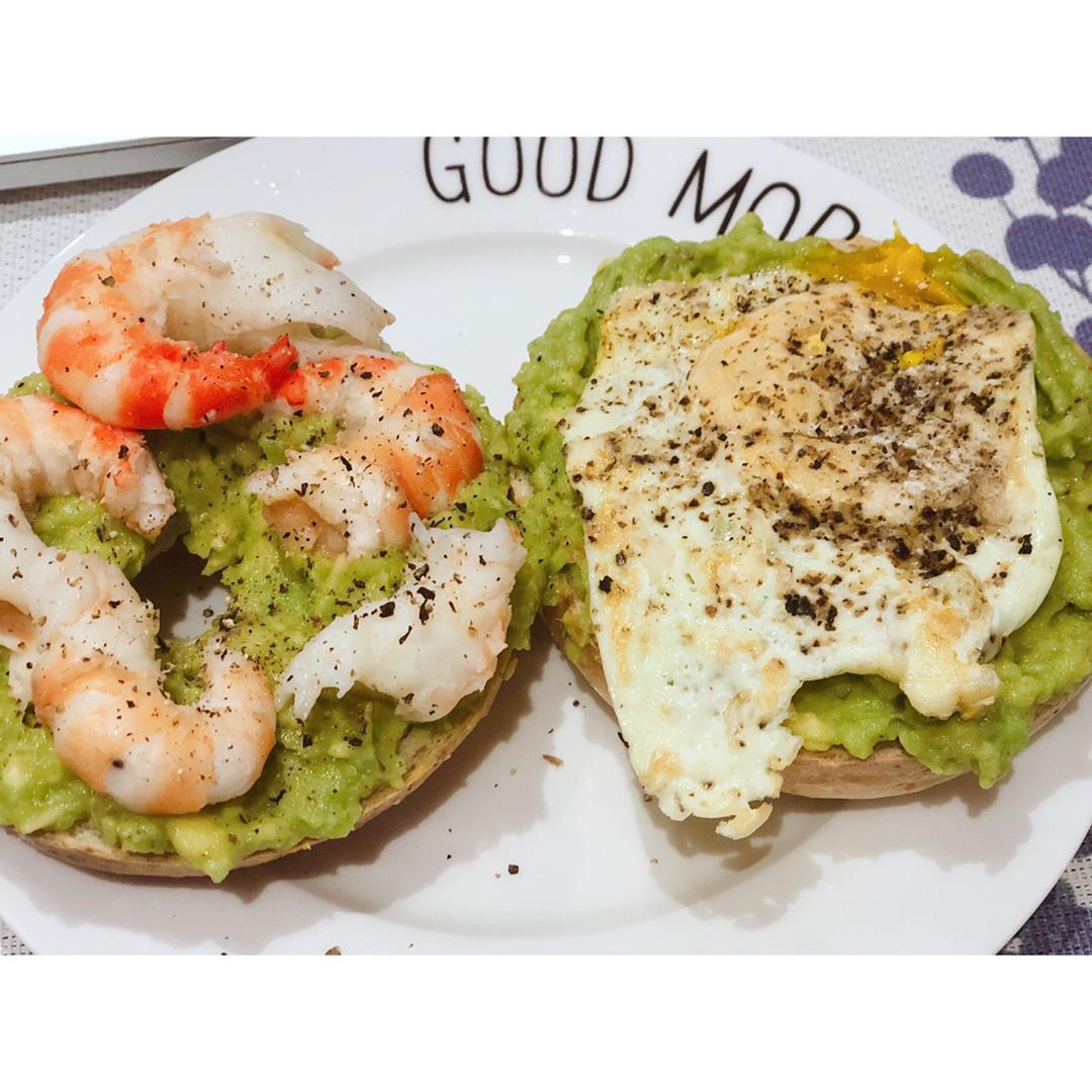 begal sandwich(贝果牛油果三明治)