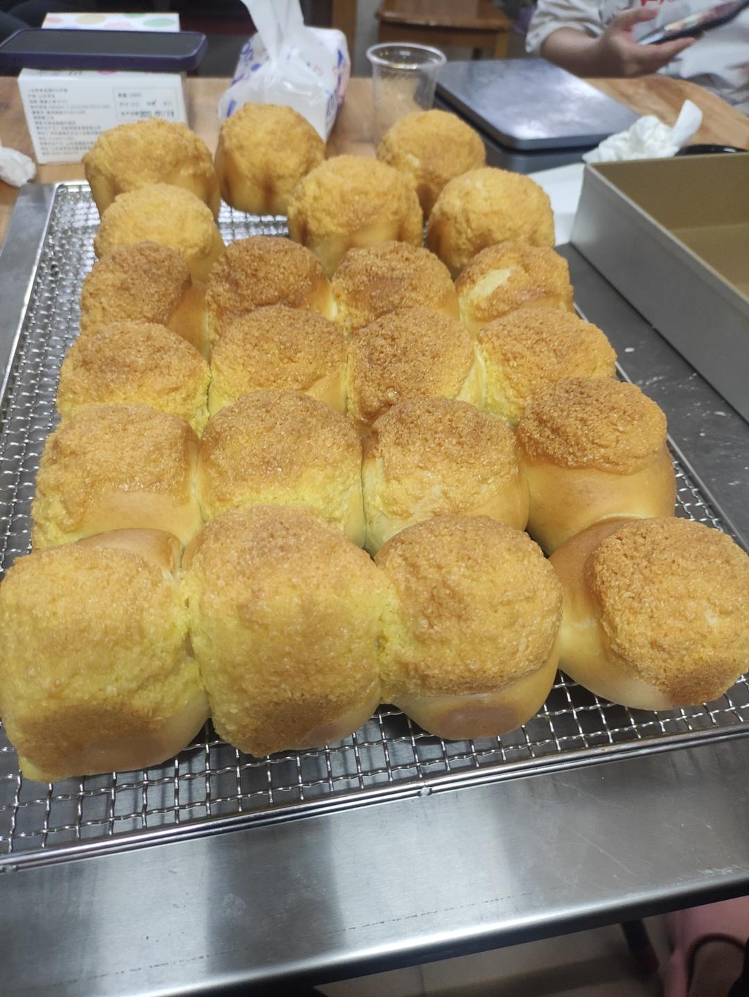 简单易做～椰蓉小面包