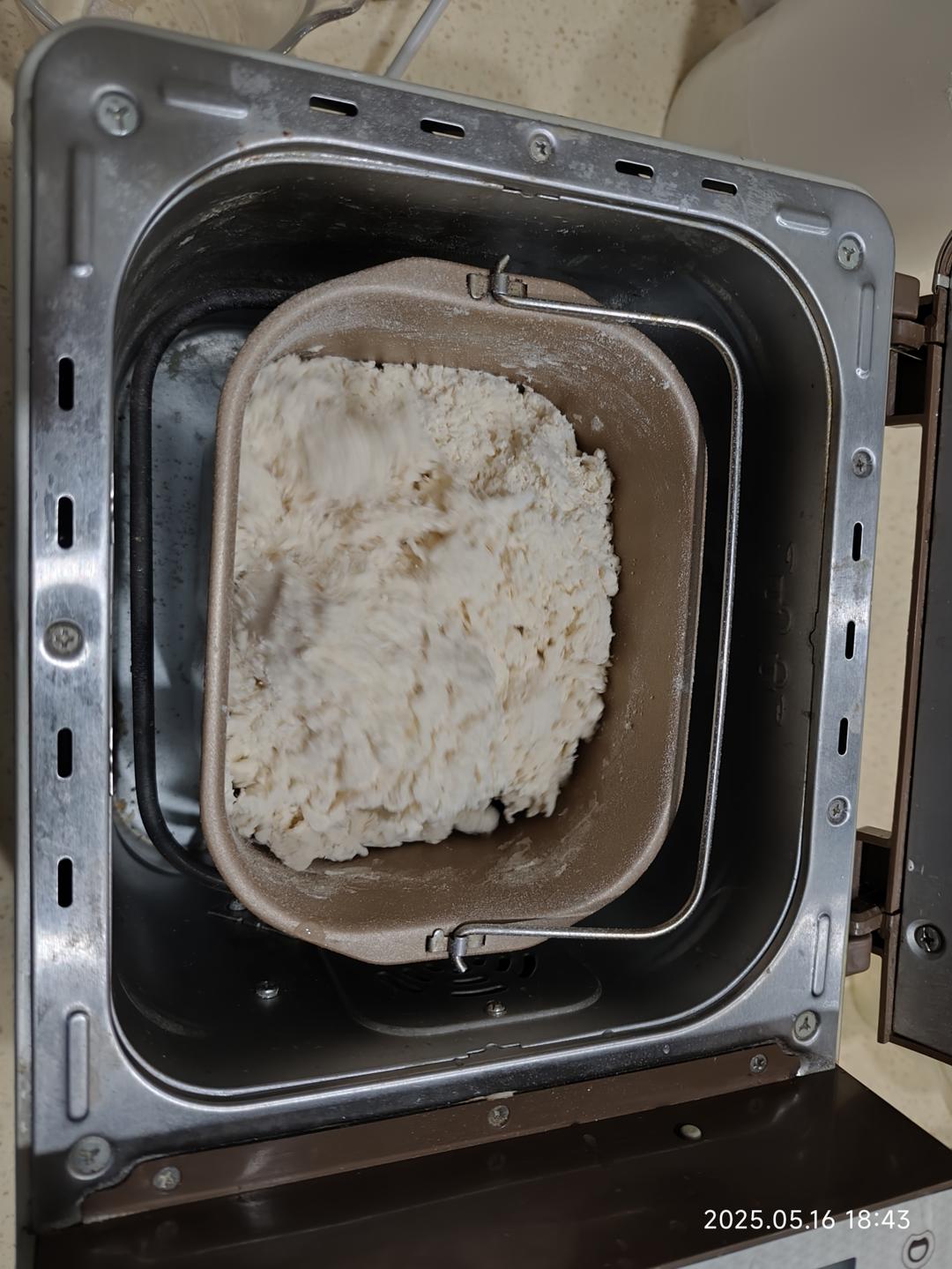 纯奶手撕吐司的做法 步骤1