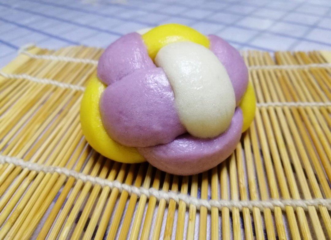 紫薯开花馒头