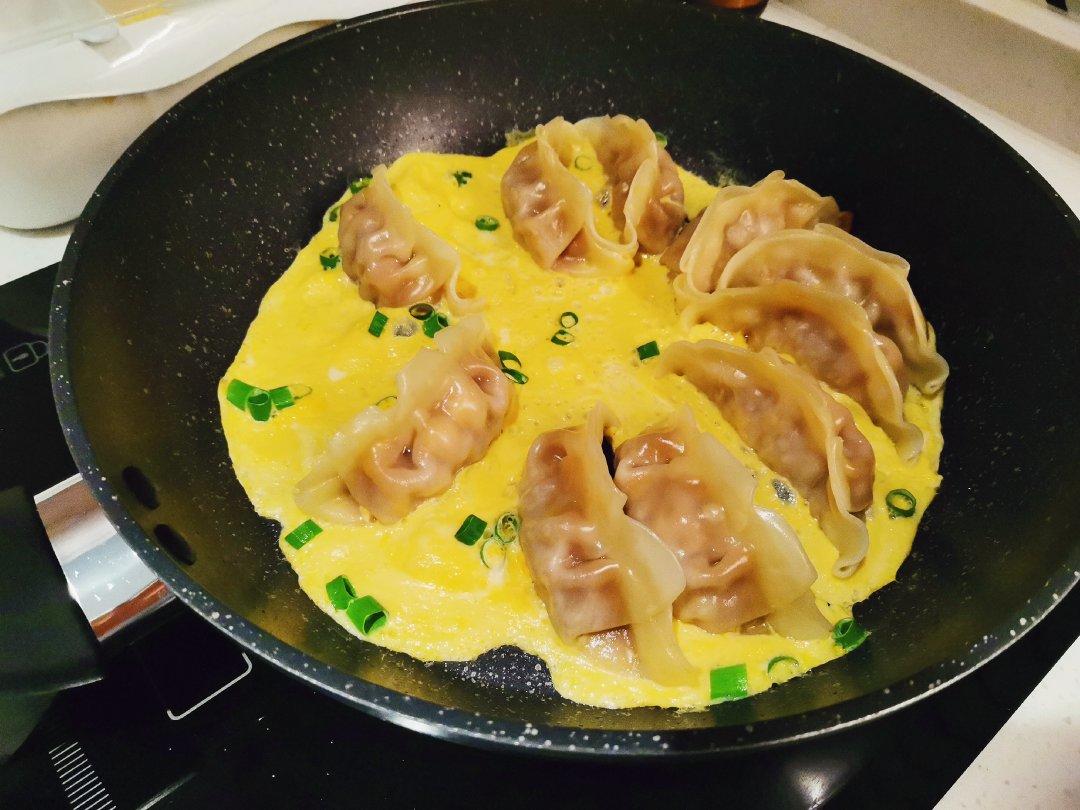 懒人快手抱蛋煎饺