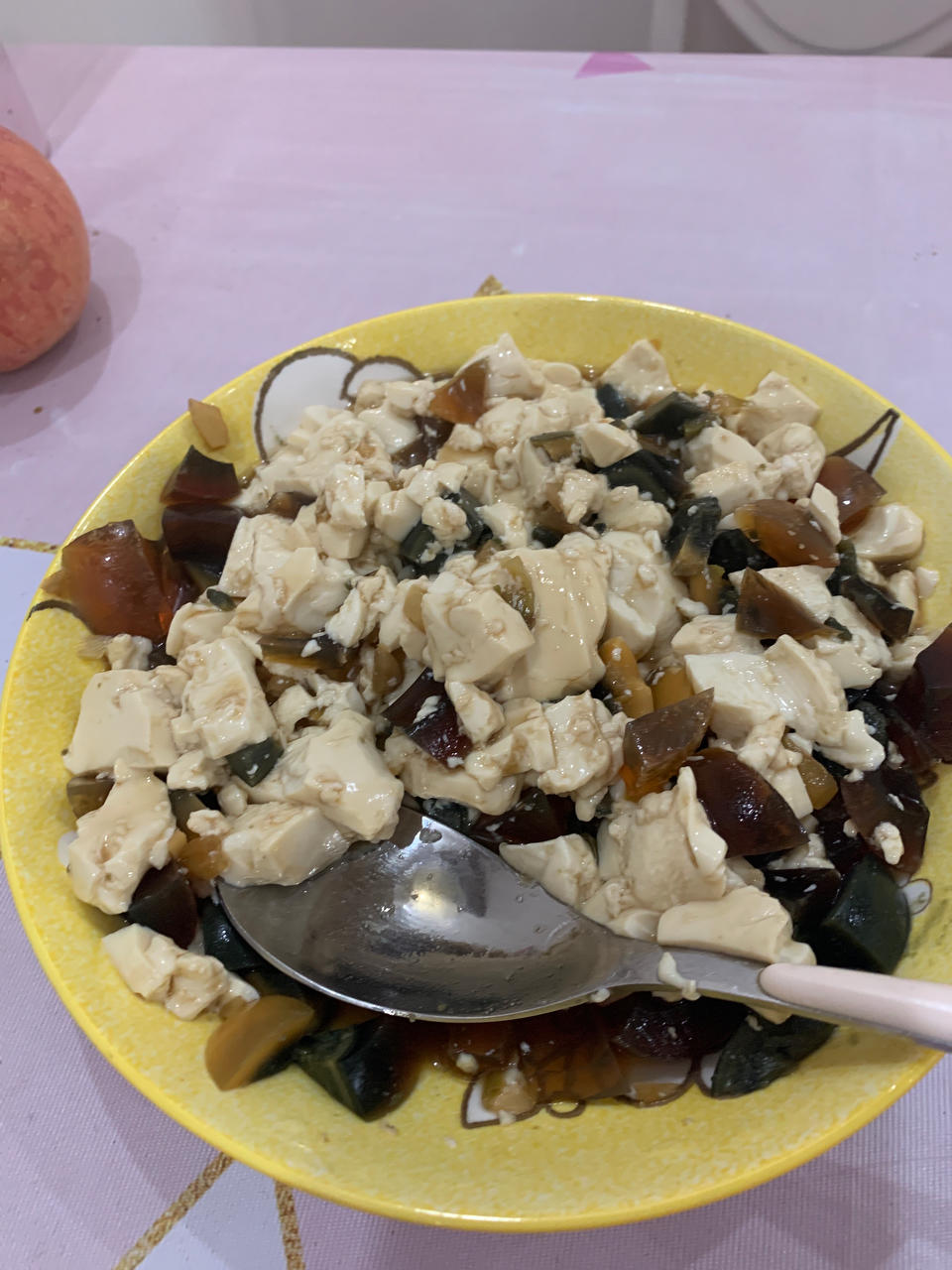 皮蛋豆腐—清口凉菜