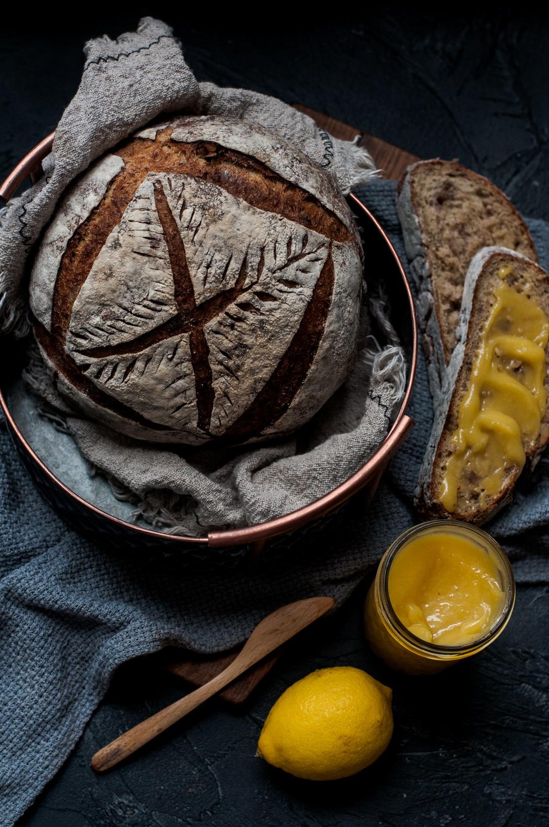 ❗️❗️免揉，没有一颗糖没有一滴油黑麦核桃面包，减脂刮油