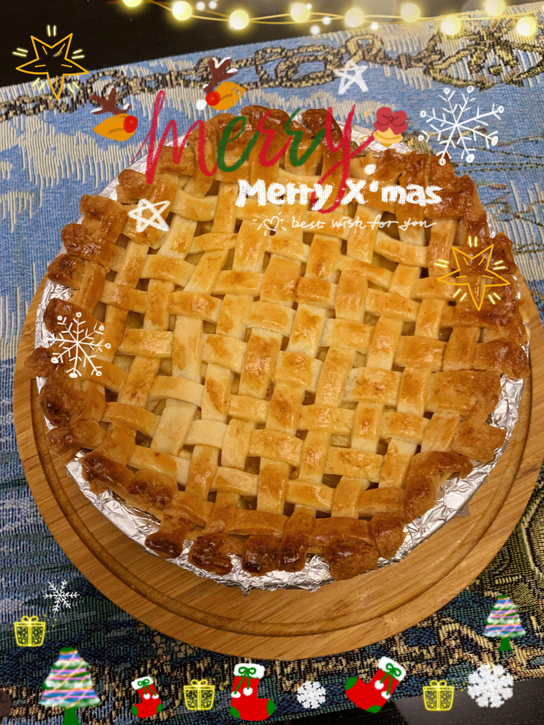 苹果派（6寸！新手可控一次成功）