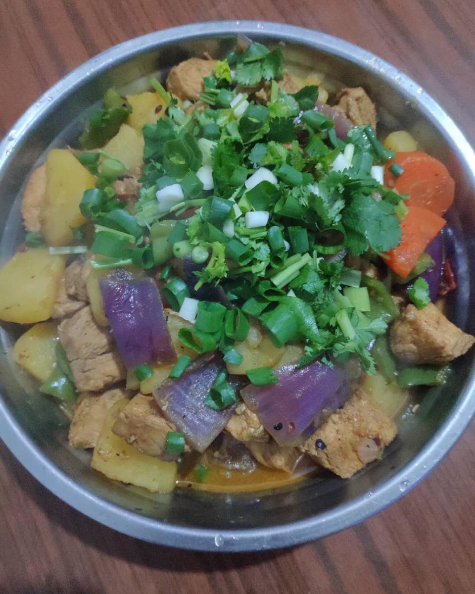 家常大盘鸡详细做法（微辣） 新手下厨也能做出宴客大菜