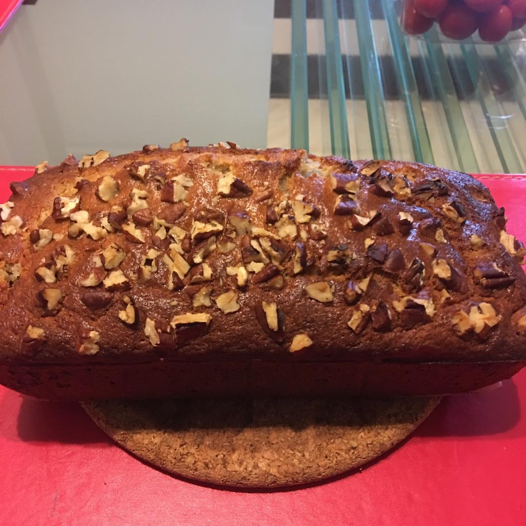 香蕉核桃磅蛋糕 Banana & Walnut Pound Cake