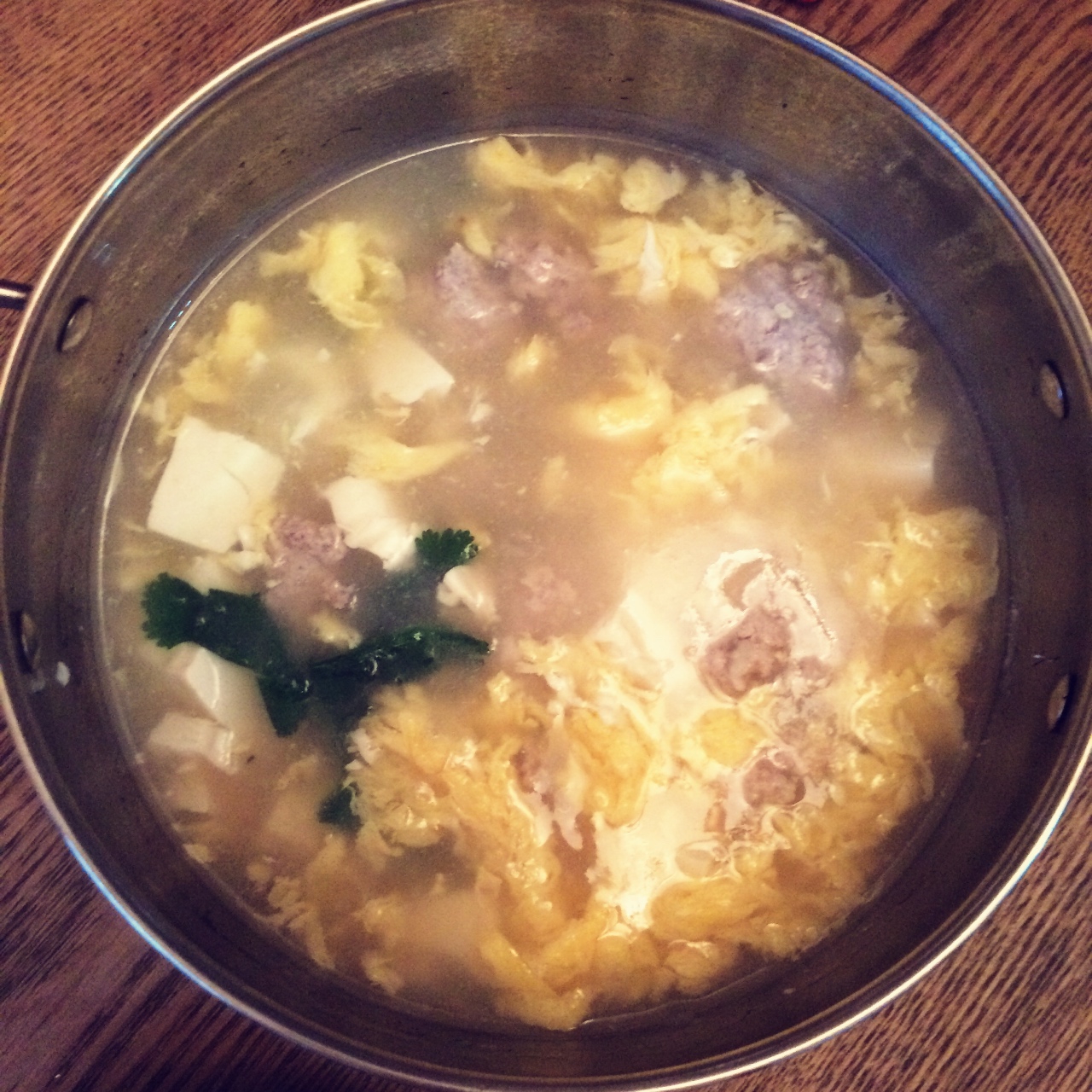 豆腐肉丸汤