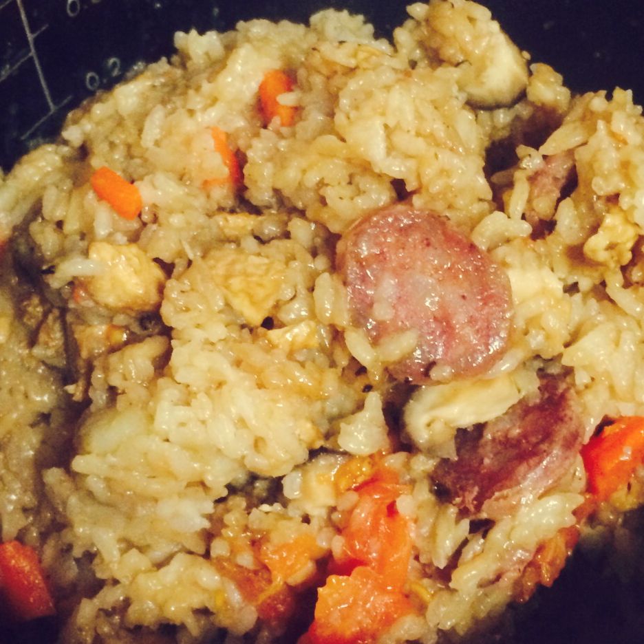 电饭锅版排骨焖饭