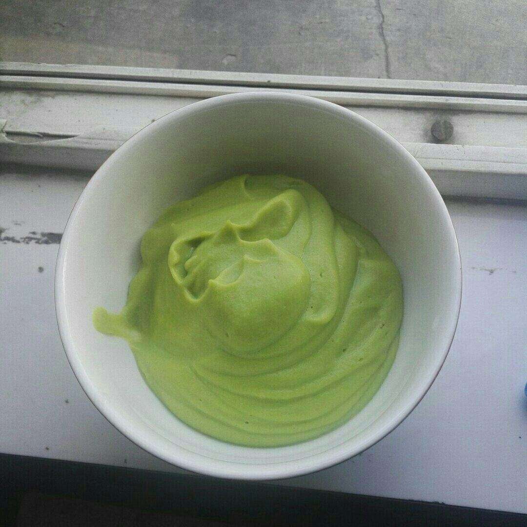 两步就搞定的奶香豌豆泥