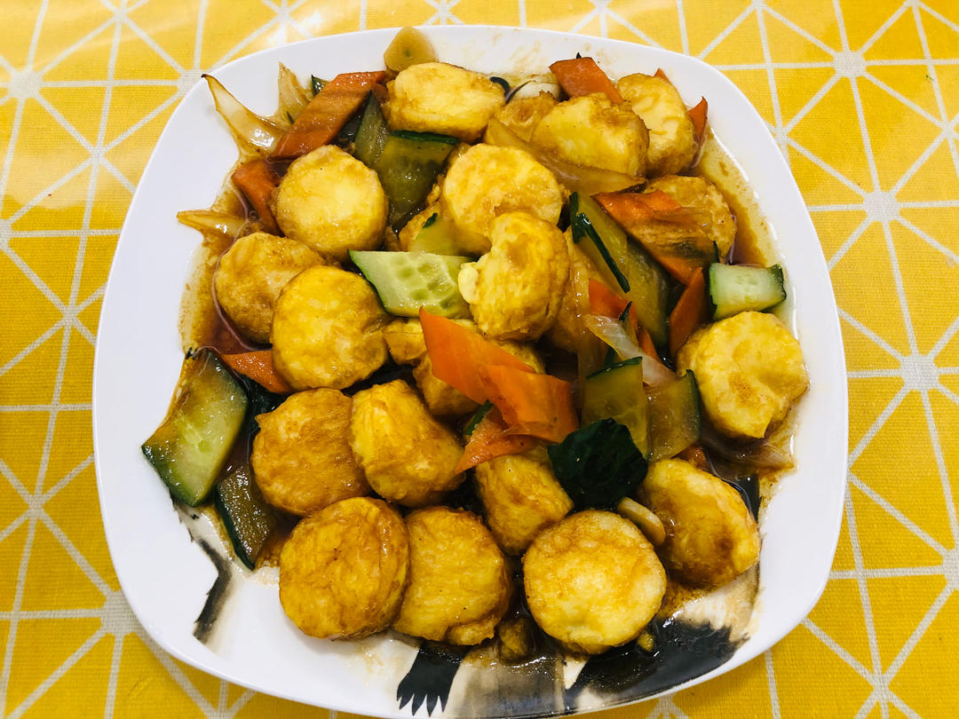 家常红烧日本豆腐～超级下饭菜！🎊