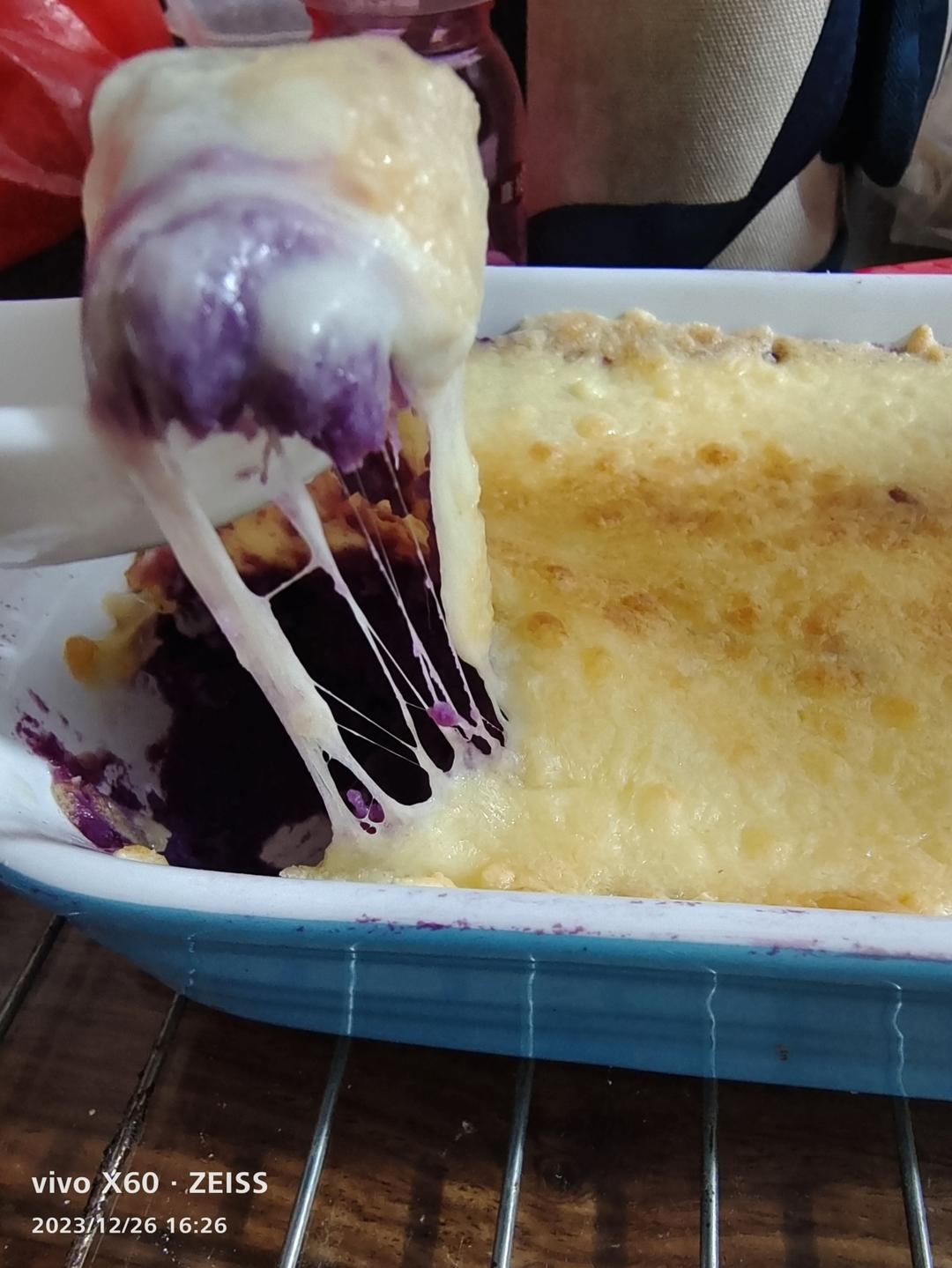 芝士焗红薯(烤箱版)