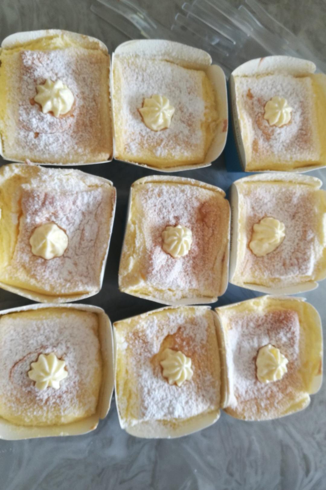 北海道戚风杯子蛋糕