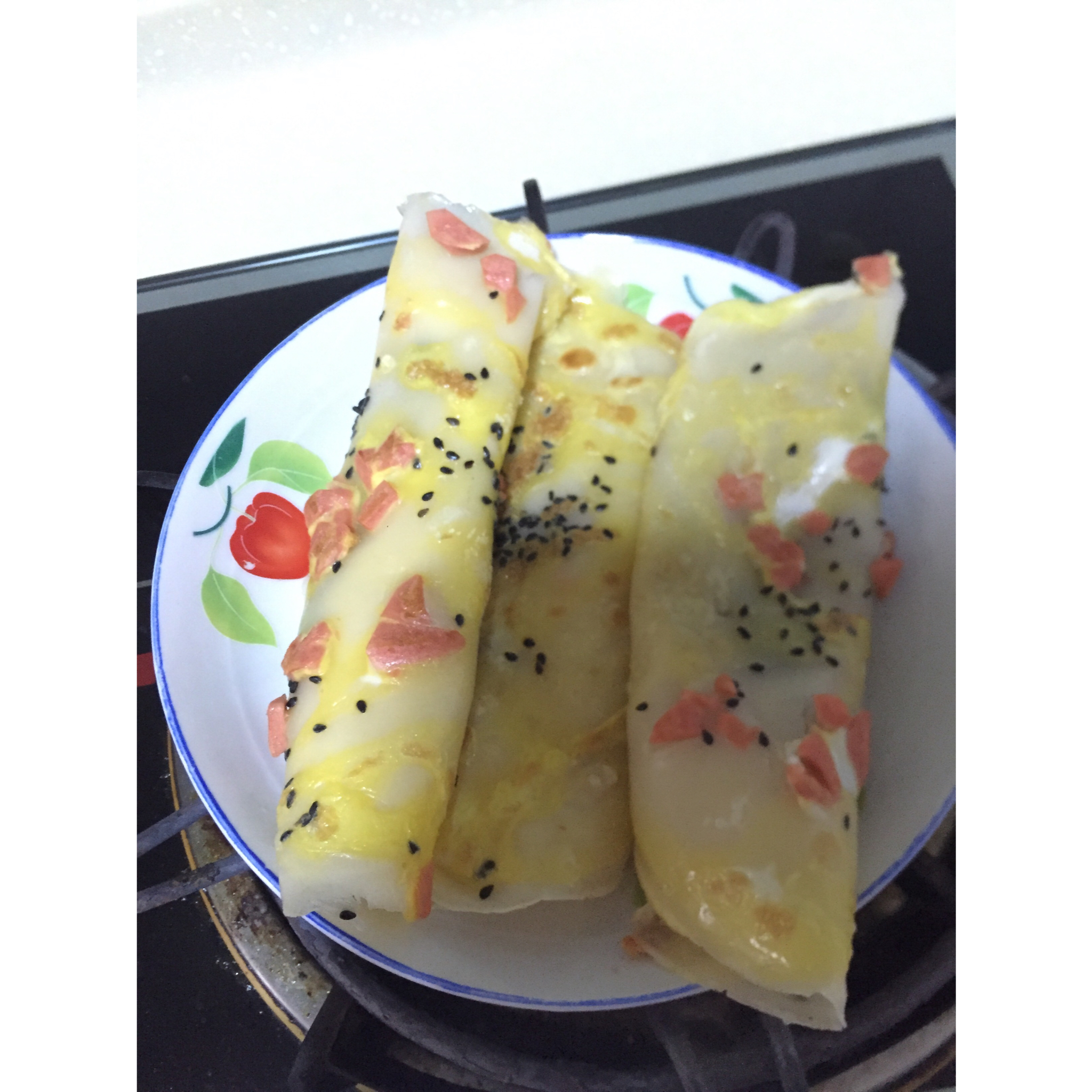 平底锅版煎饼果子