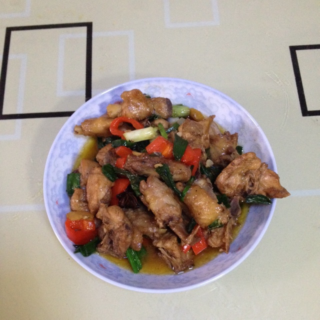 家常红烧鸡块