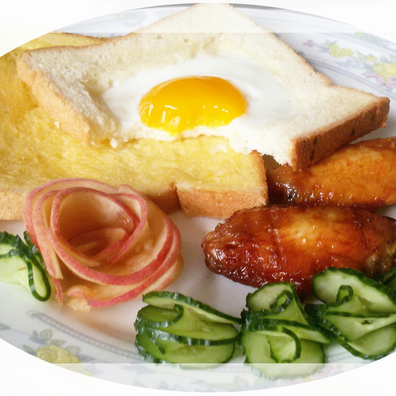 鸡蛋芝士烤吐司