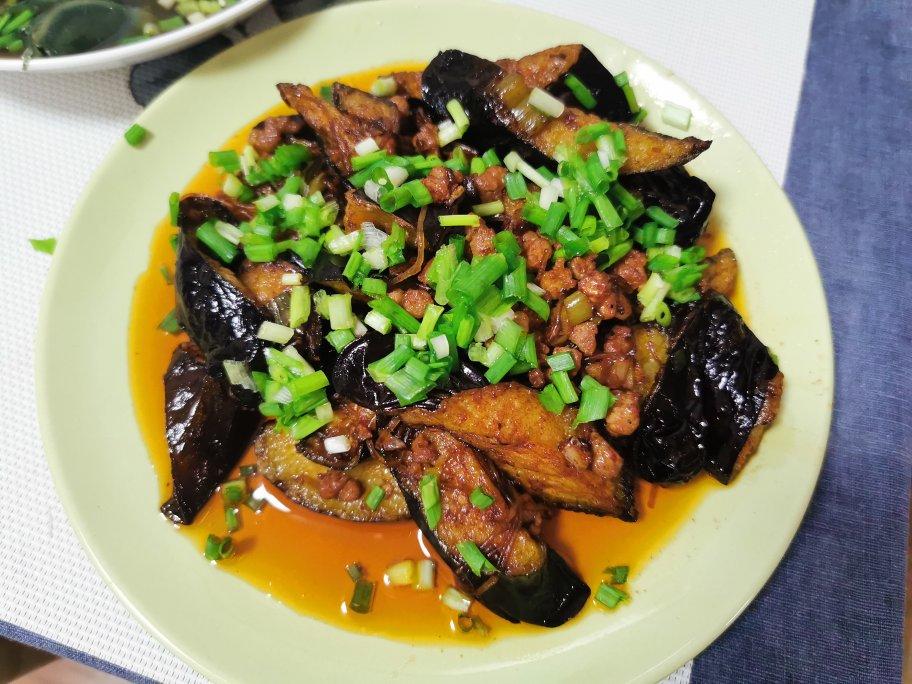 茄子肉末粉丝煲