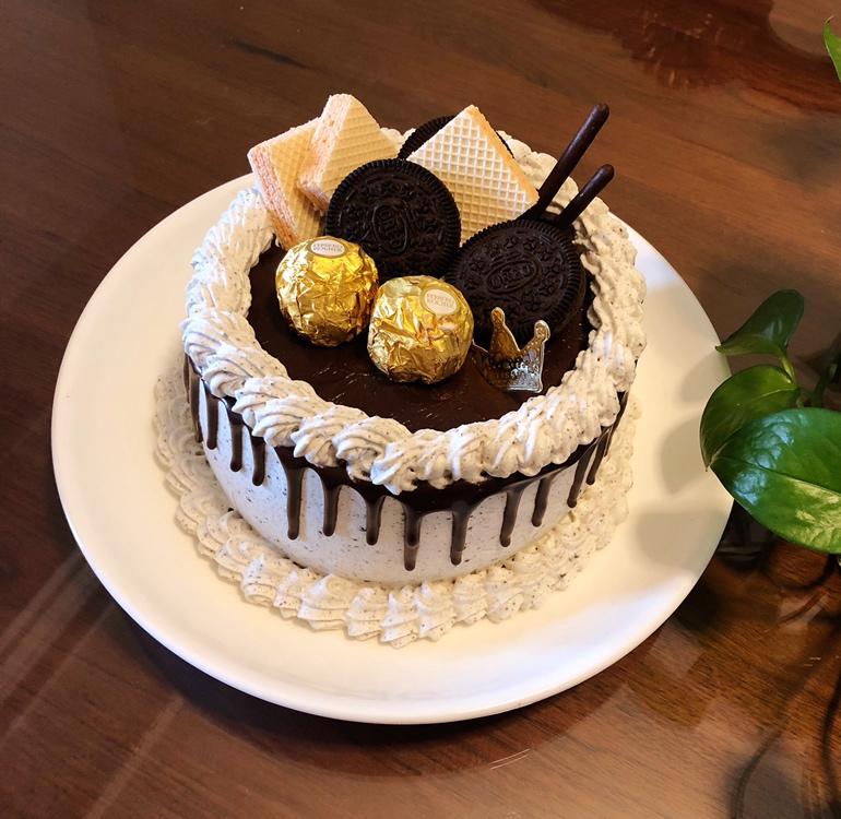 奥利奥咸奶油蛋糕