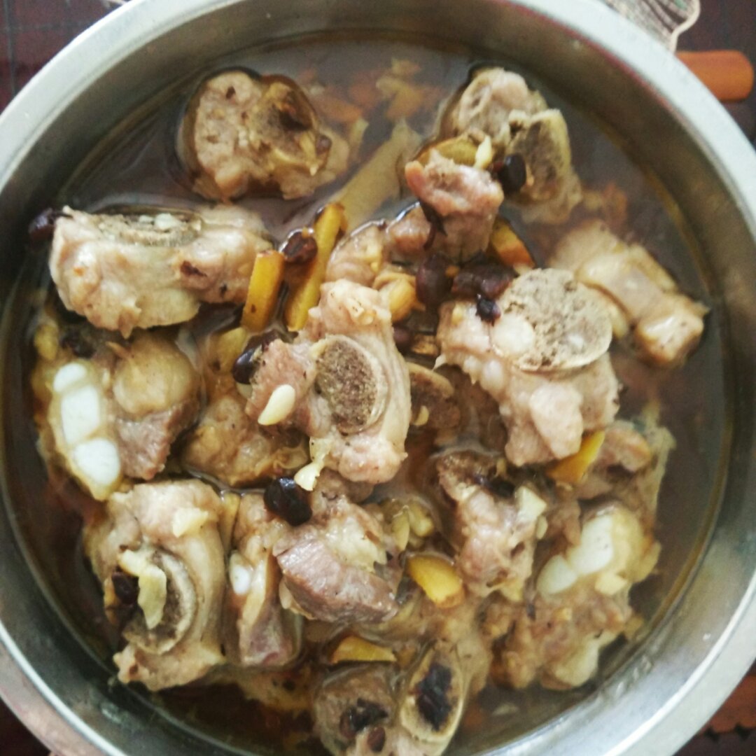 豆豉蒸排骨