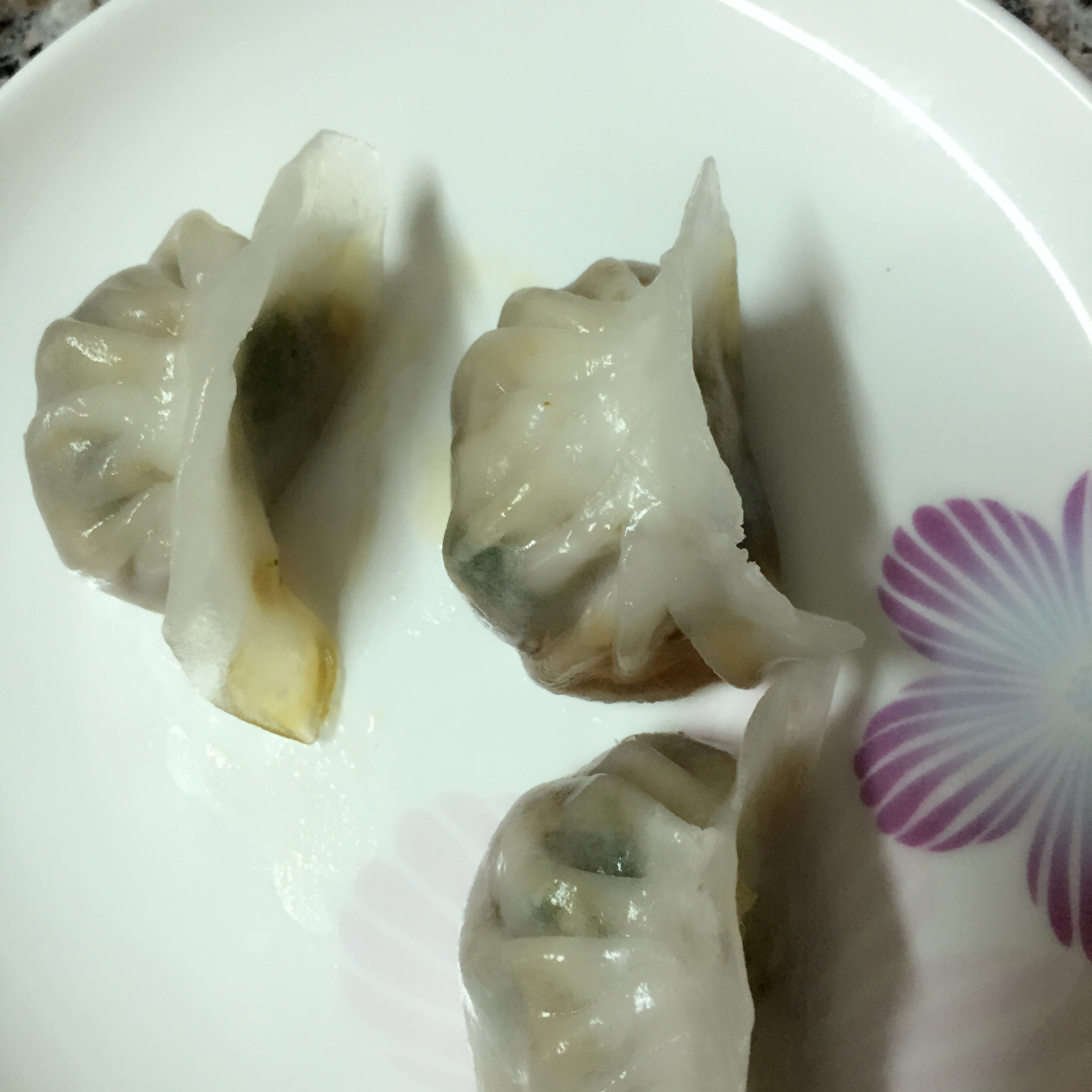 弯梳虾饺