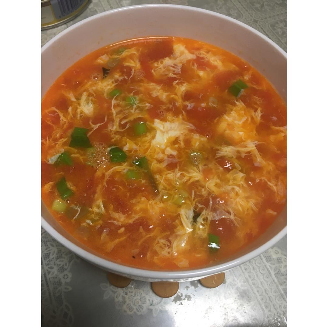 好喝到爆的西红柿鸡蛋汤