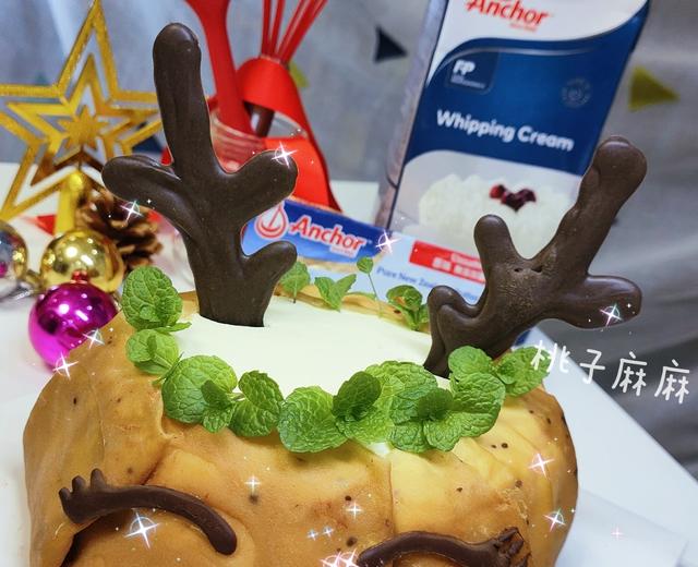 圣诞麋鹿千层蛋糕的做法