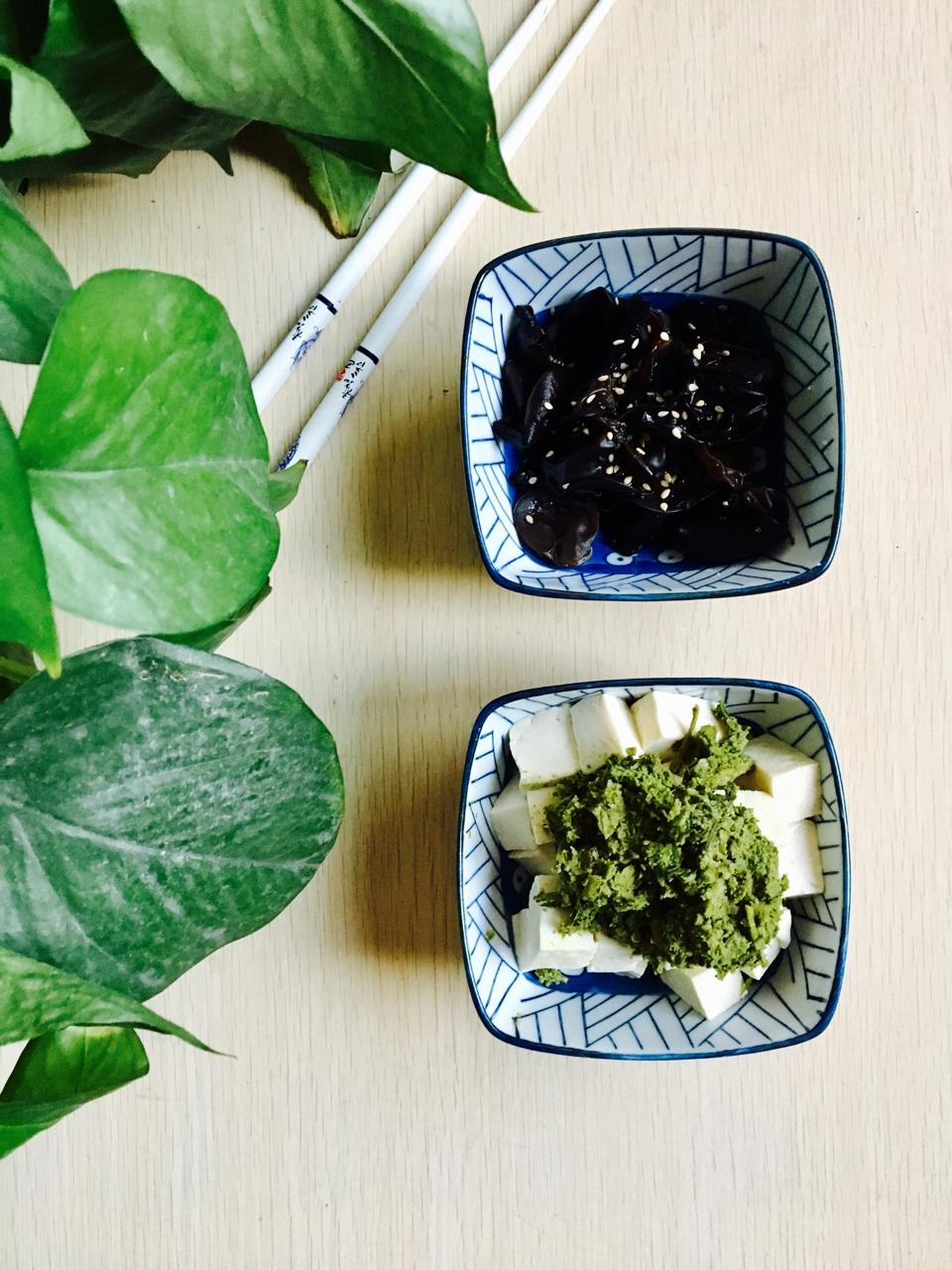 香椿拌豆腐