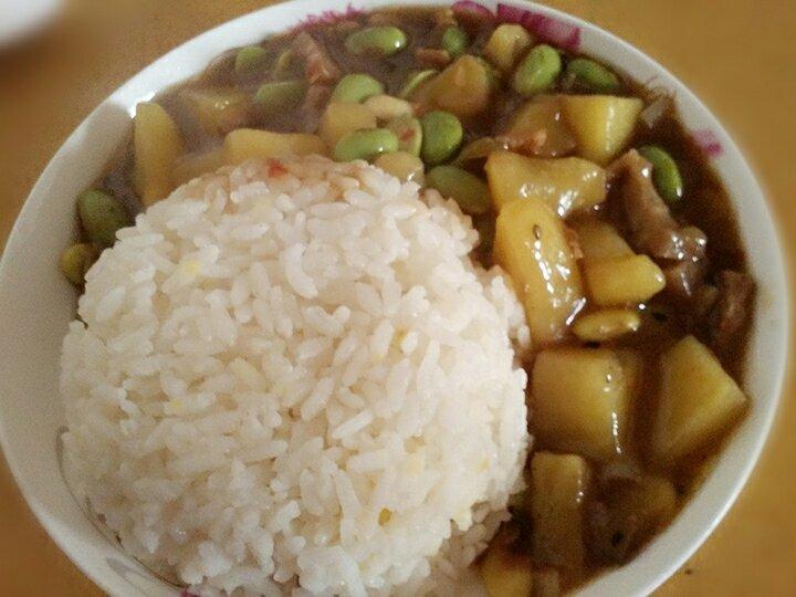 土豆盖浇饭