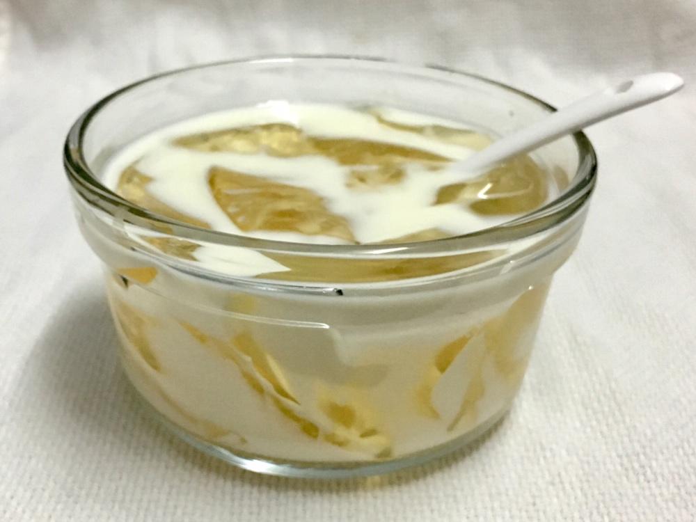 白桃乌龙茶冻