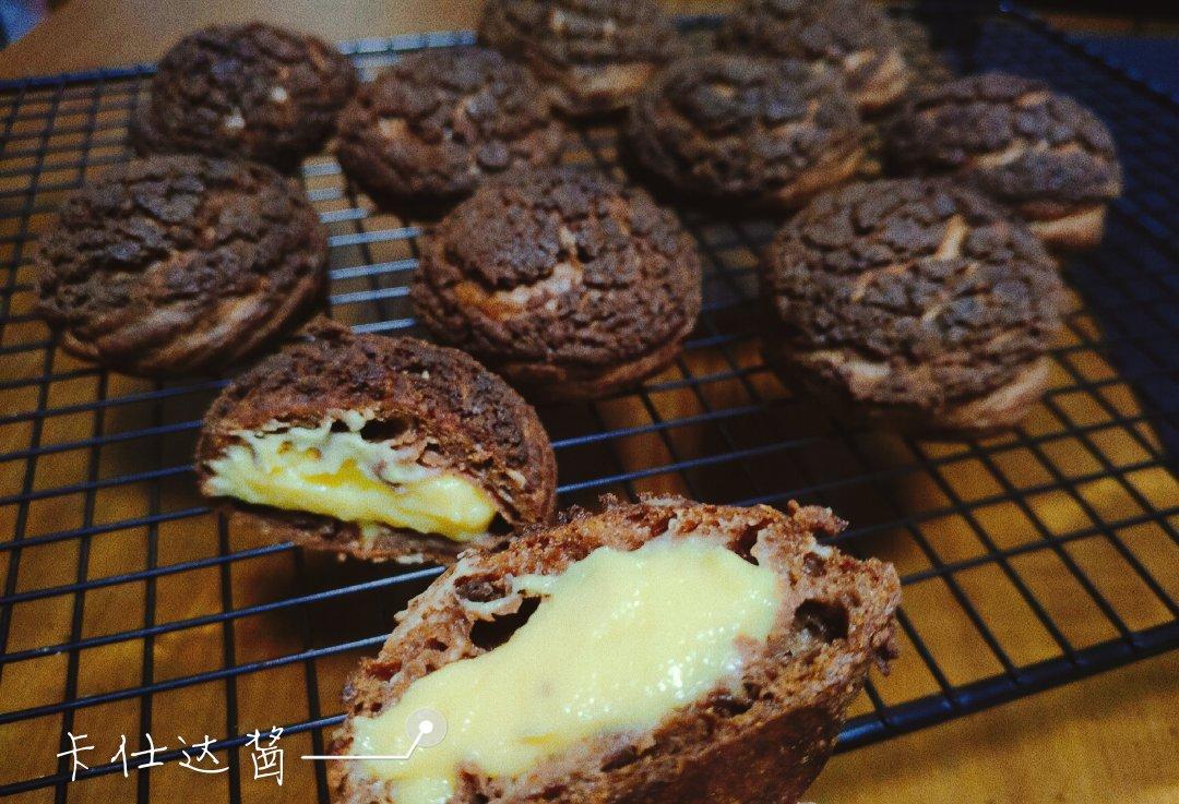 巧克力酥皮泡芙Chocolate Puff