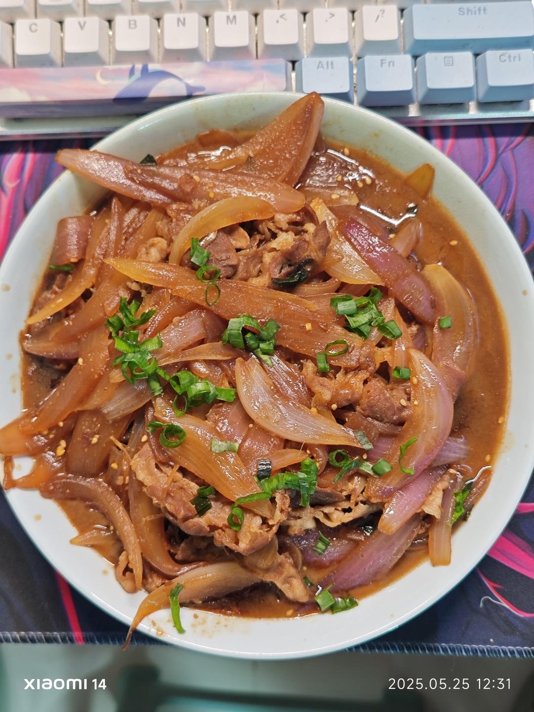 洋葱孜然羊肉片