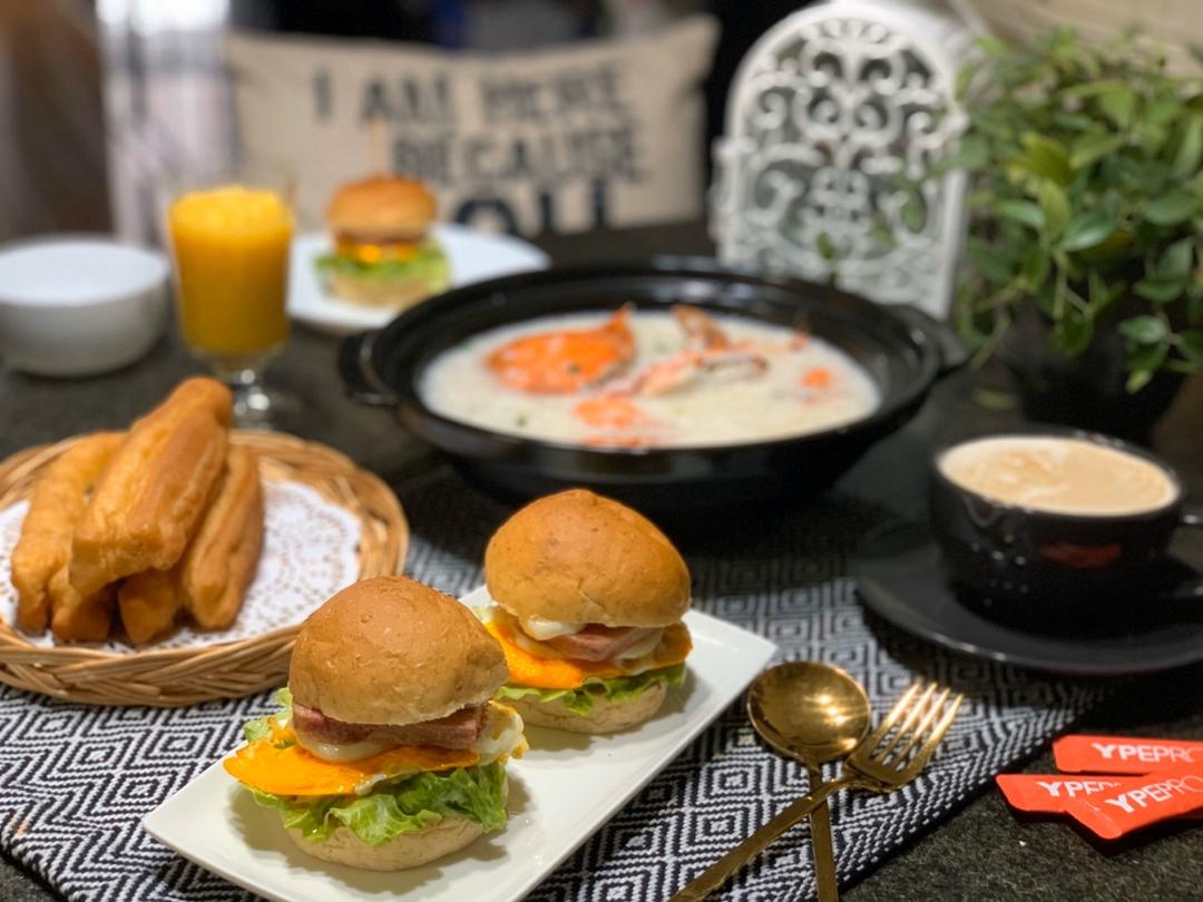 芝士包芯迷你汉堡