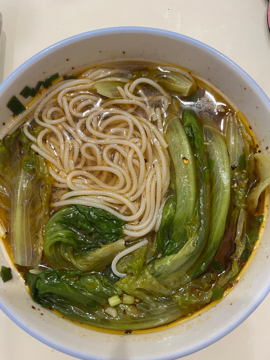 十分钟搞定的酸汤面（热汤面）