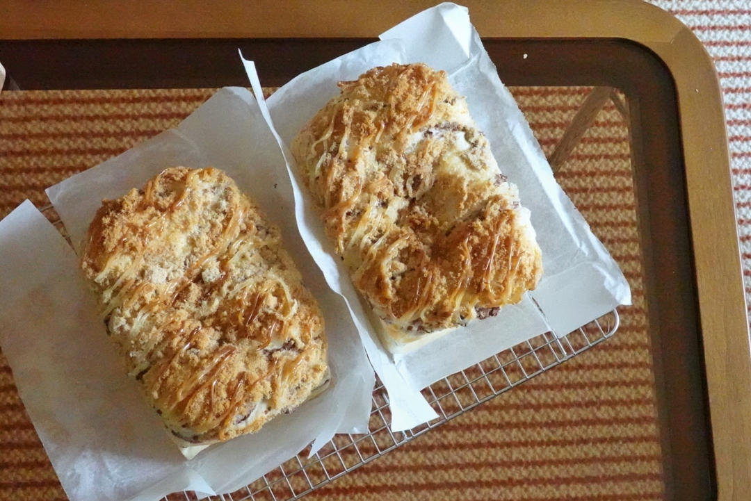 超火肉松红豆吐司，甜咸味无敌软，一学就会