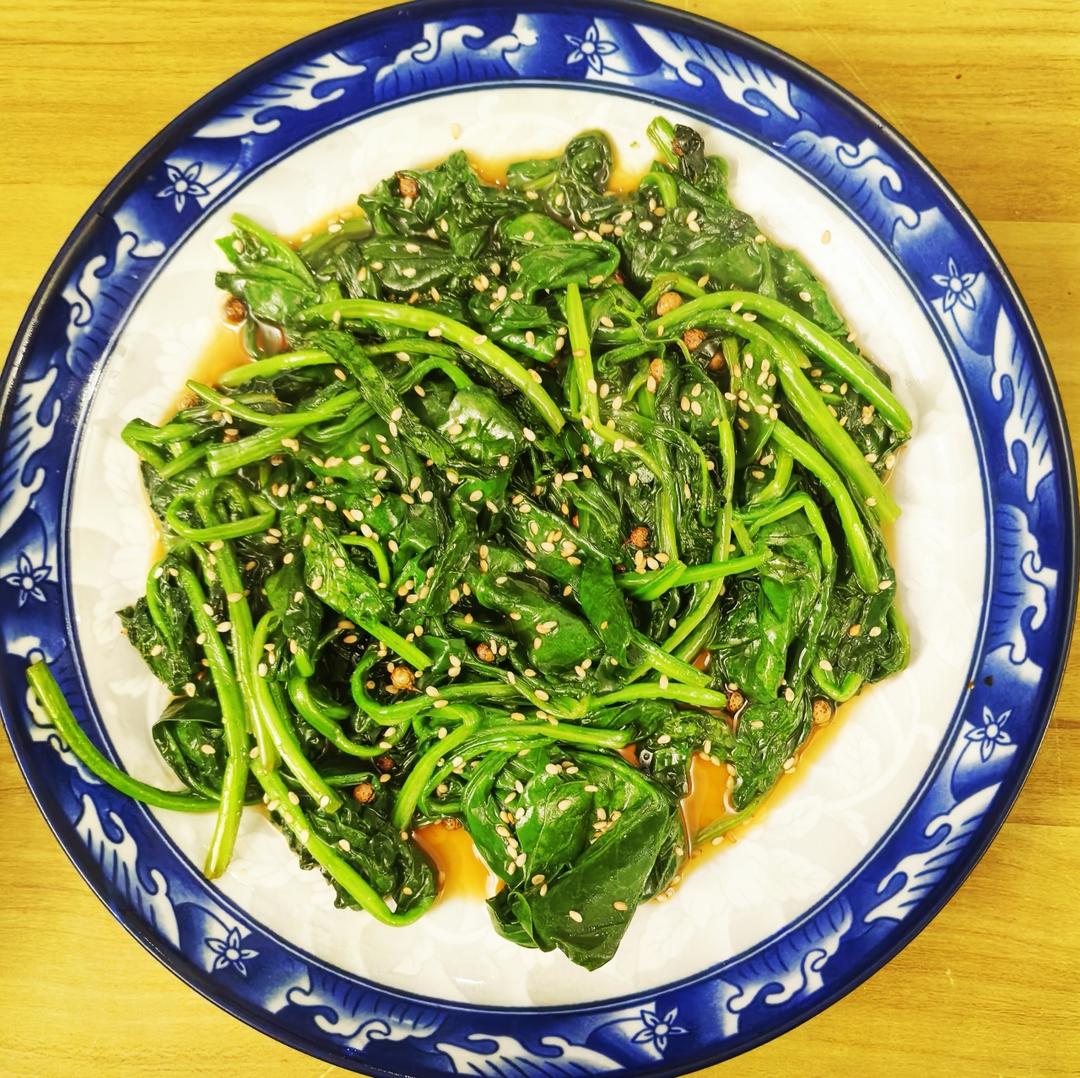 楼兰菠菜7步做法