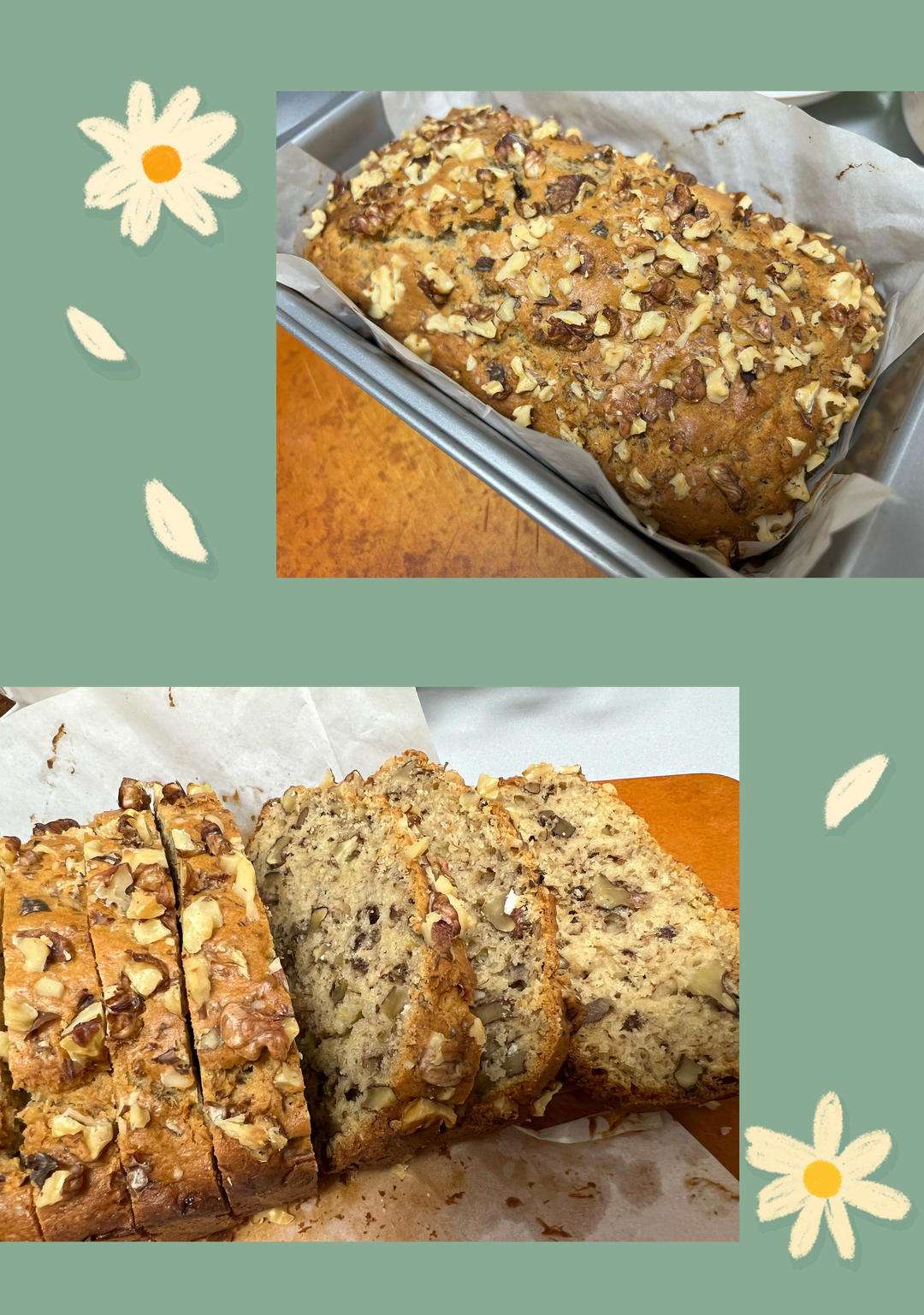 香蕉蛋糕 banana bread （非低糖）传统配方